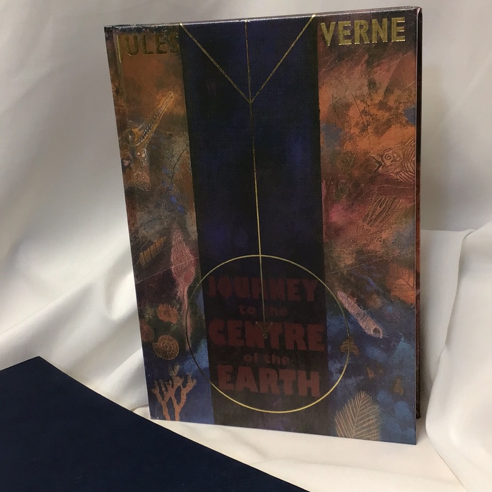 SALE Journey to the Centre of the Earth Jules Vern Folio Edition boxed 2002 2nd